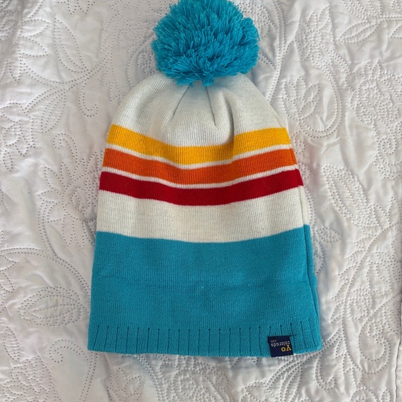 Yo Colorado Striped Winter Beanie Hat (Unisex) - Picture 3 of 6